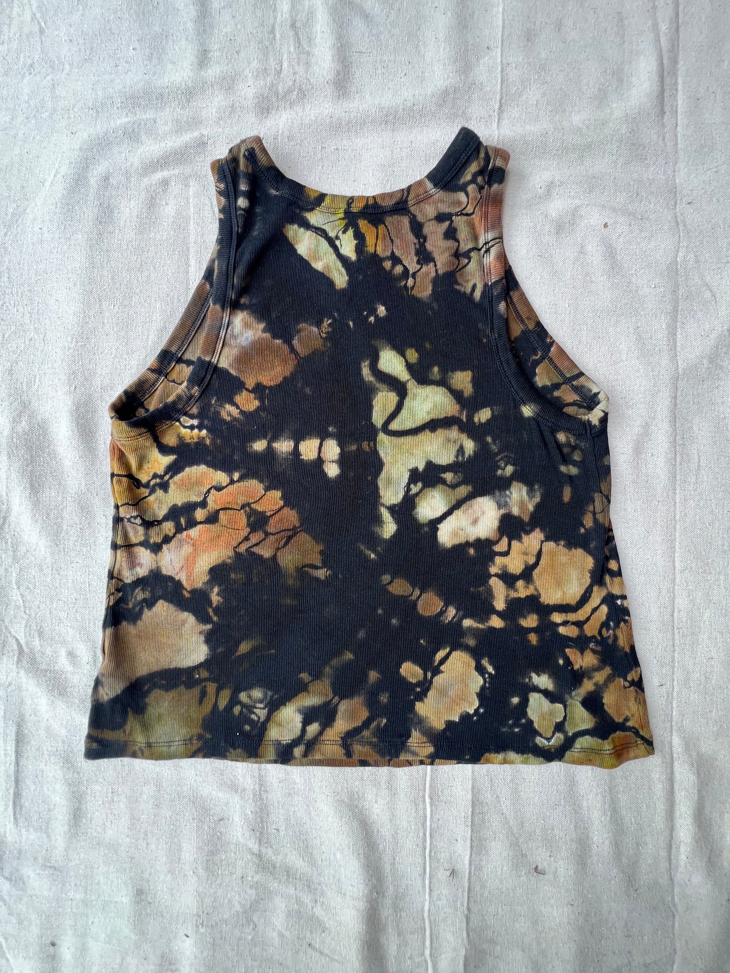 XXL women's camo geode cropped tank