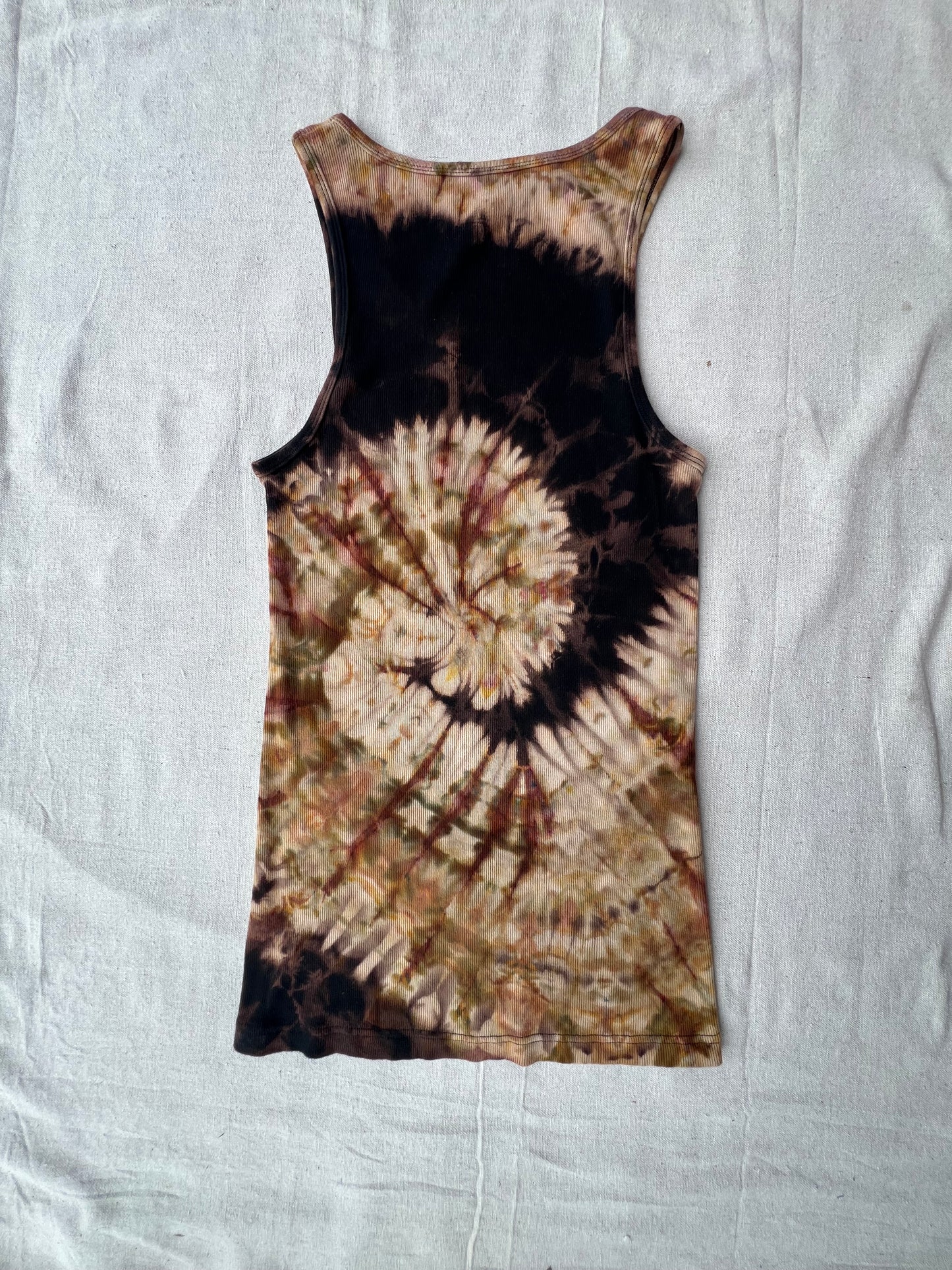 M men's/unisex spiral tank top