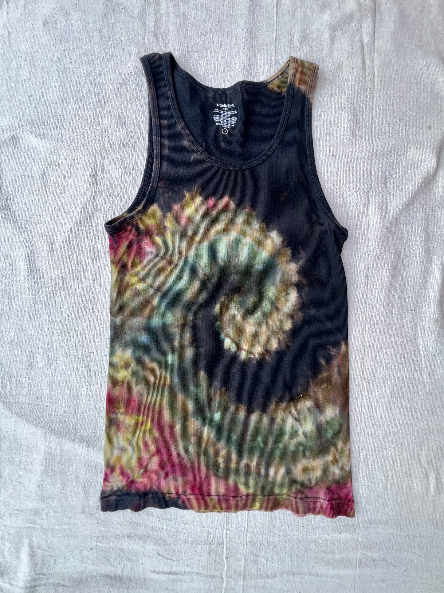 L men's/unisex spiral tank top
