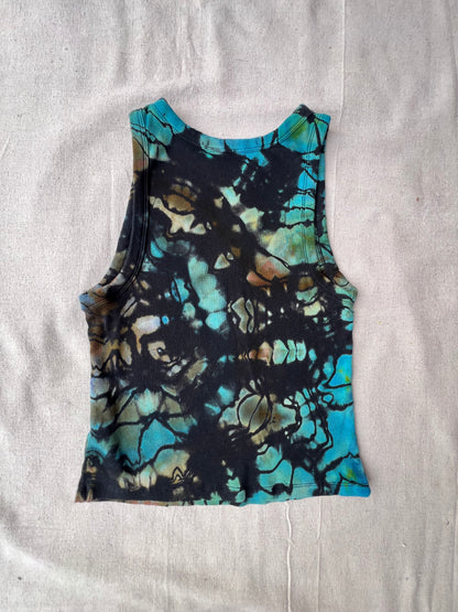 S women's geode lagoon tank top