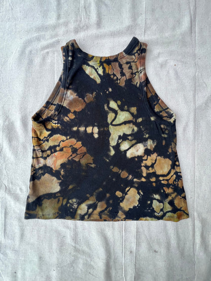 XXL women's camo geode cropped tank