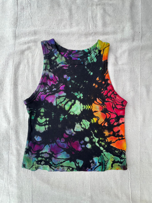 L women's geode rainbow tank top
