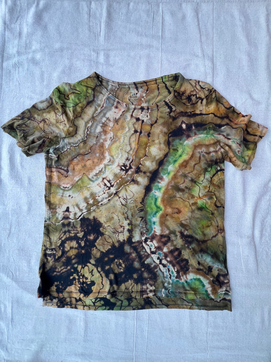 M unisex earthy geode t-shirt