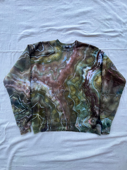 M Earthy Geode Sweatshirt
