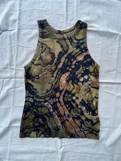 XL women's camo geode tank