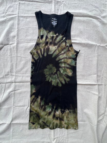 S men's/unisex spiral tank top