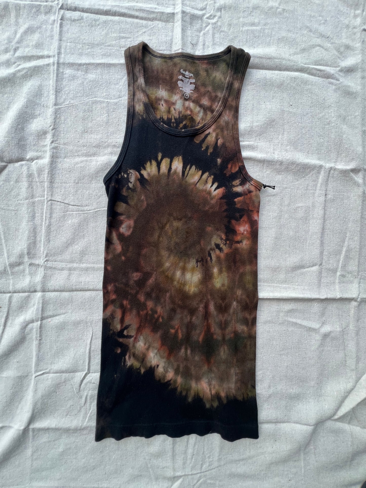 S men's/unisex spiral tank top