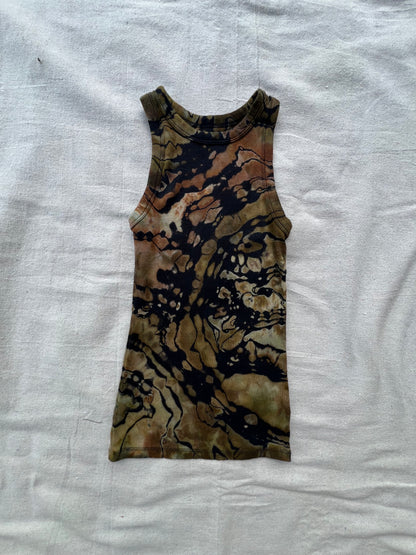 XS women's camo geode tank