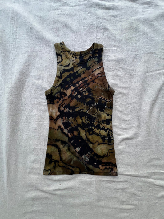 M women's camo geode tank