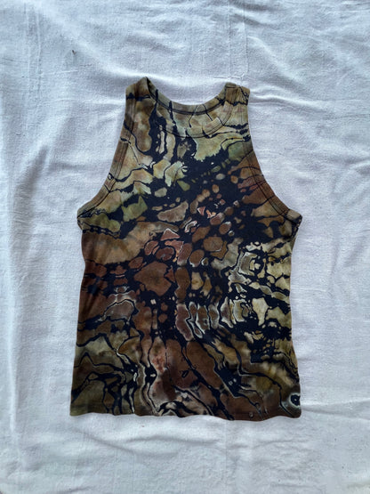 XL women's camo geode tank