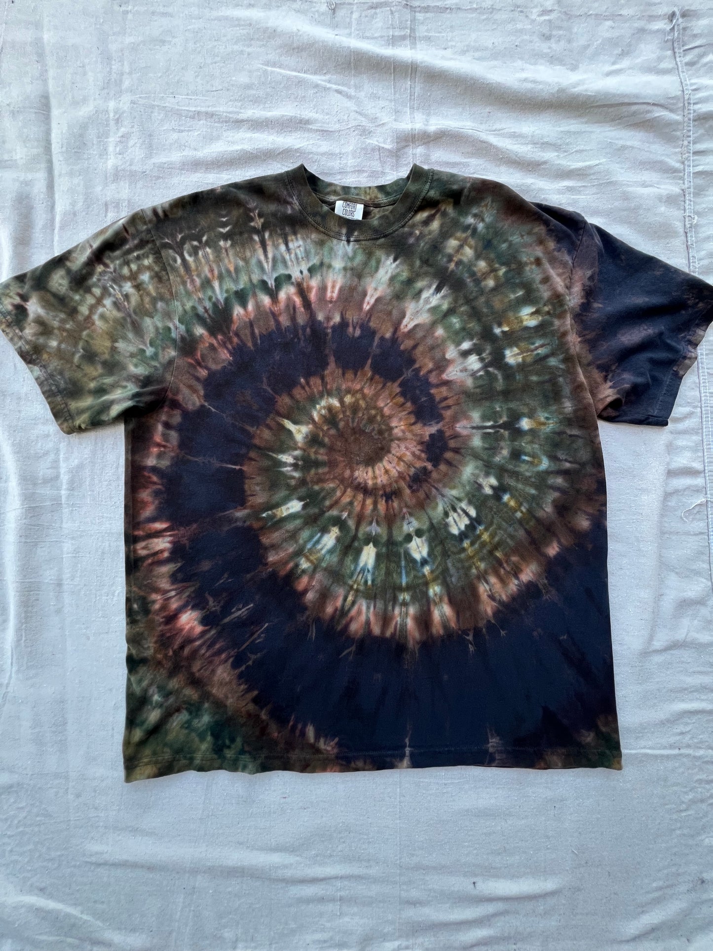 XXL Camo Spiral T-shirt