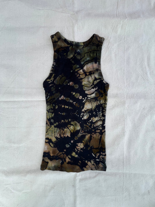 XS women's camo geode tank